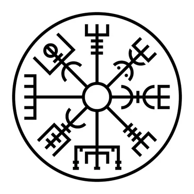 Logo Ludivine Guide — Vegvisir, guide de voyage Nord (Islande, Norvège, Finlande, Ecosse)