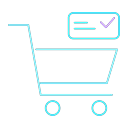 Icône boutique en ligne e-commerce